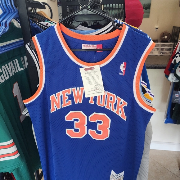 PATRICK EWING NEW YORK KNICKS THROWBACK JERSEY - Picture 4 of 6